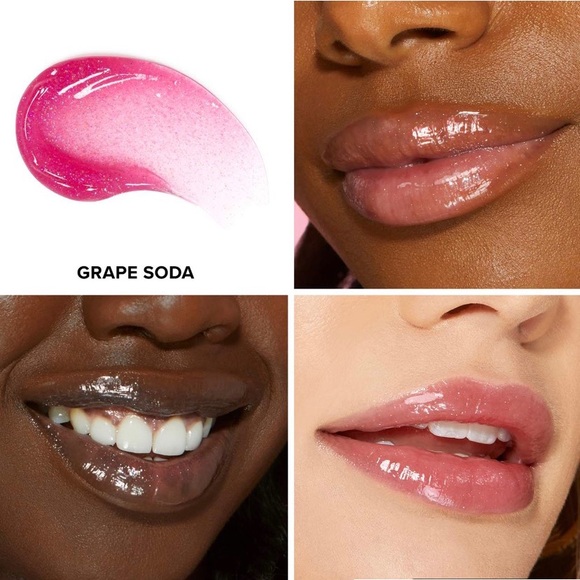 TOO FACED Kissing Jelly Gloss Juicy Lip Oil in ‘GRAPE SODA’ - .15 oz NIB - Picture 2 of 9
